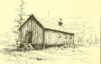 Shaker Church at Mud Bay c. 1892