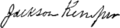 Signature of Jackson Kemper (1789–1870)