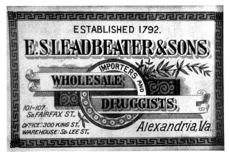 Stabler-Leadbeater Apothecary Shop logo