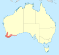 Stagonopleura oculata distribution map