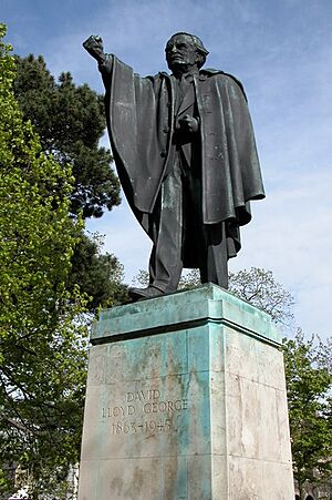 Statue of David Lloyd George, Cardiff