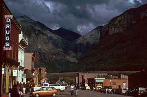 Telluride, downtown, august 1979