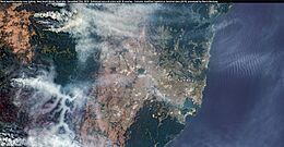 Thick bushfire smoke over Sydney, New South Wales, Australia - December 21st, 2019 (49254638462)