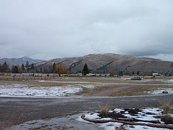 Traveler's Rest State Park view of mountains 1 20121228.JPG
