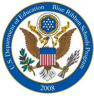 United States Department of Education Blue Ribbon School Logo