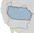 Utah Territory with Deseret Border, vector image - 2011