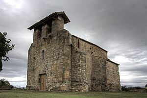 Vilamacolum - Torre i esglèsia fortificada
