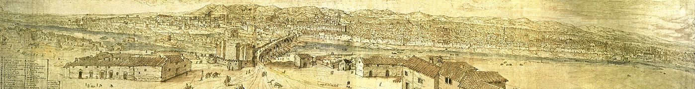 Vista de Córdoba (1567). Anton van den Wyngaerde
