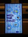 Wash your hands DC metro
