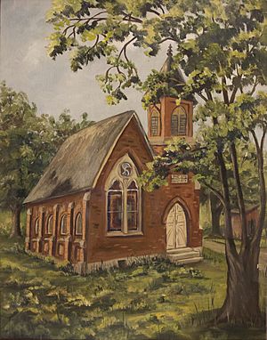 Wesley Chapel (Hopetown, Ohio) Painting