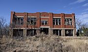 Whiteflat Texas Abandoned School