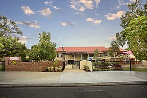 Wilston State School, front entrance, 2022