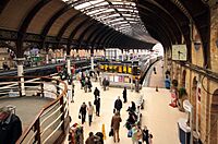 York station rush hour