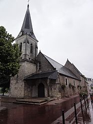 The church of Saint-Symphorien, in Chambray-lès-Tours