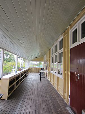 1917 Open-air Annexe west verandah (EHP, 2014)