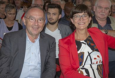 2019-09-10 SPD Regionalkonferenz Team Esken Walter-Borjans by OlafKosinsky MG 0461