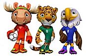The 2026 FIFA World Cup tournament mascots.