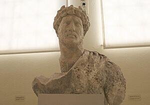 7123 - Piraeus Arch. Museum, Athens - Bust of Hadrian - Photo by Giovanni Dall'Orto, Nov 14 2009