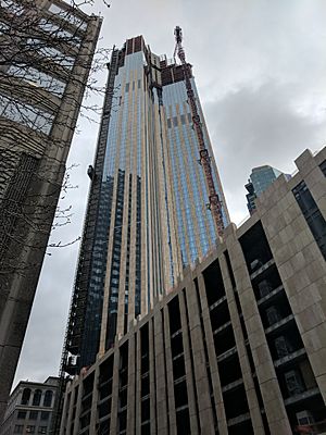 99 Hudson St Under Construction from base