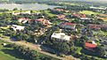 Aerial view of the main Saint Leo University campus