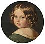 After Franz Xaver Winterhalter (1805-73) - Princess Helena (1846-1923) later Princess Christian of Schleswig-Holstein when a child - RCIN 405378 - Royal Collection.jpg