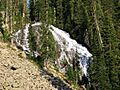 Albright Falls in Yellowstone Park