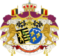 Alliance Coat of Arms of King Leopold I and Queen Louise