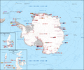 Antarctica Station Map