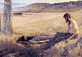 Arthur Loureiro - Death of Burke, 1892