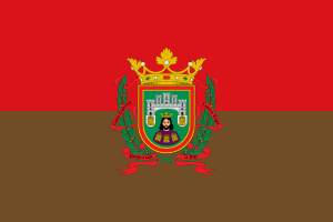 Bandera de la ciudad de Burgos (España)