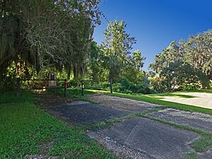 Bell's Landing in East Columbia, Texas, on the Brazos River