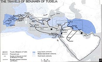 Benjamin of Tudela route