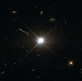 Best image of bright quasar 3C 273