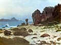 Bierstadt Albert Bay of Monterey