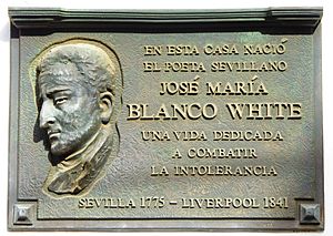 Blanco-White-Plaque-Sevilla (16151906824)