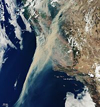 California on fire ESA22177856