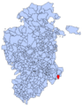 Canicosa - Mapa municipal