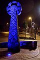 Celtic wooden cross - Redruth - New Cut Car Park