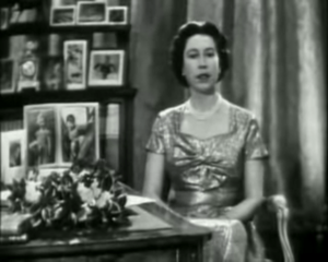 Christmas broadcast 1957