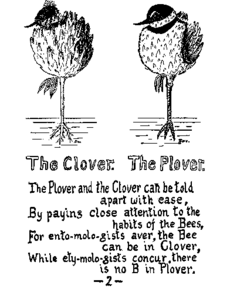 Clover-plover-r-w.wood-how-to-tell-the-birds-from-the-flowers