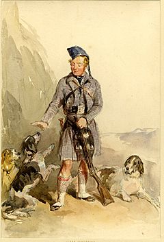 Cluny MacPherson chief of the Clan Chattan by John Frederick Tayler