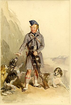 Cluny MacPherson chief of the Clan Chattan by John Frederick Tayler