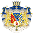 Coat of arms of Carl Ludvig (later Charles XV and IV), Crown Prince of Sweden, Duke of Skåne (1826-1844)