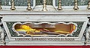 Duomo (Padua) - Chapel of St. Gregorio Barbarigo - The embalmed body of the saint