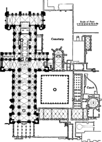 EB 1911 Plan of Durham Cathedral