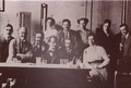 ETH-BIB-Einstein, Albert und Kollegen am Physik-Labor ETH-Portrait-Portr 10750
