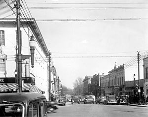 East Hargett Street, Raleigh, 1940s