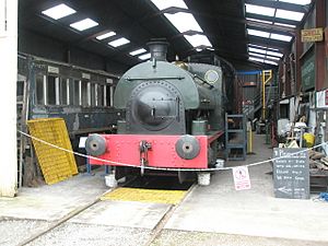 Engine shed at Washford Station - geograph.org.uk - 943851