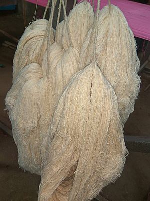 Eri silk fiber