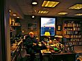 Fr. Ted Hesburgh in his Office at the University of Notre Dame